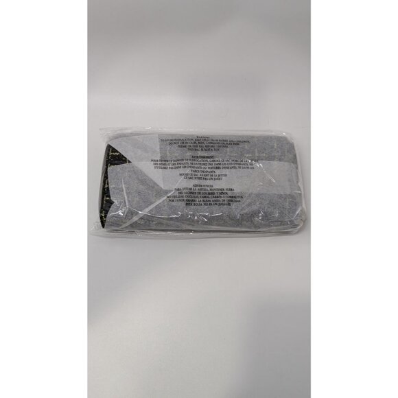 Badgley Mischka NY Black/Gold Tara Tweed Zippered Wallet - Picture 3 of 3